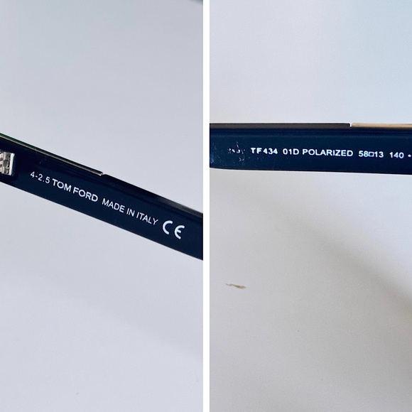 TOM FORD Lindsay Black Polarized Square Sunglasses - Picture 16 of 16